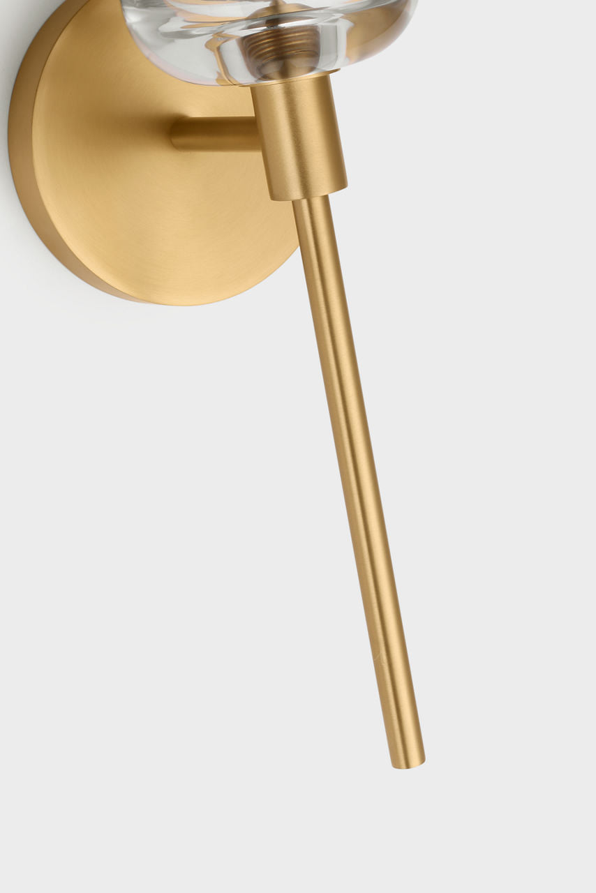 Hartley Small Sconce Burnished Brass