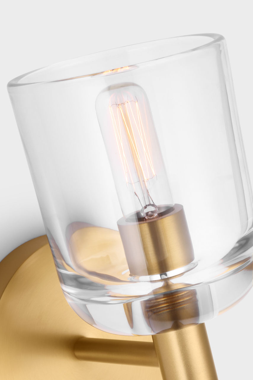 Hartley Small Sconce Burnished Brass