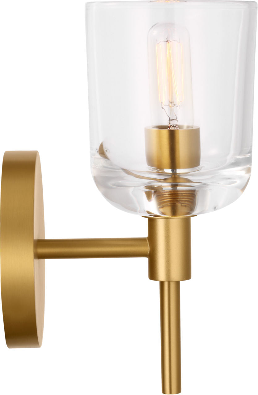 Hartley Small Sconce Burnished Brass