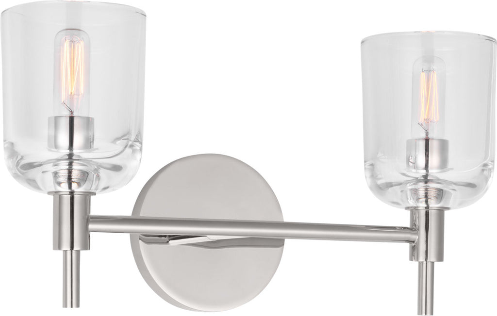 Hartley 2 - Light Vanity Polished Nickel