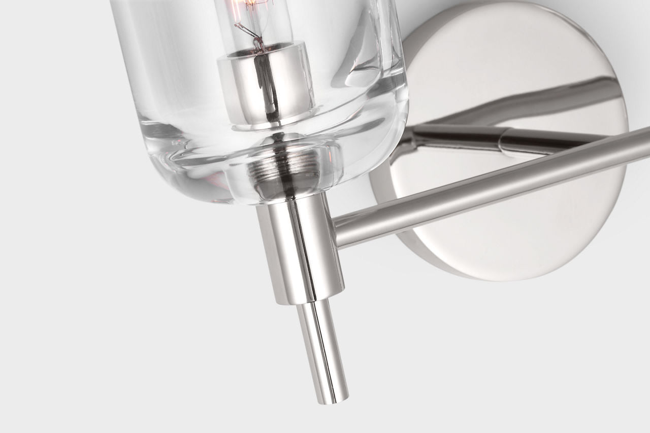 Hartley 2 - Light Vanity Polished Nickel