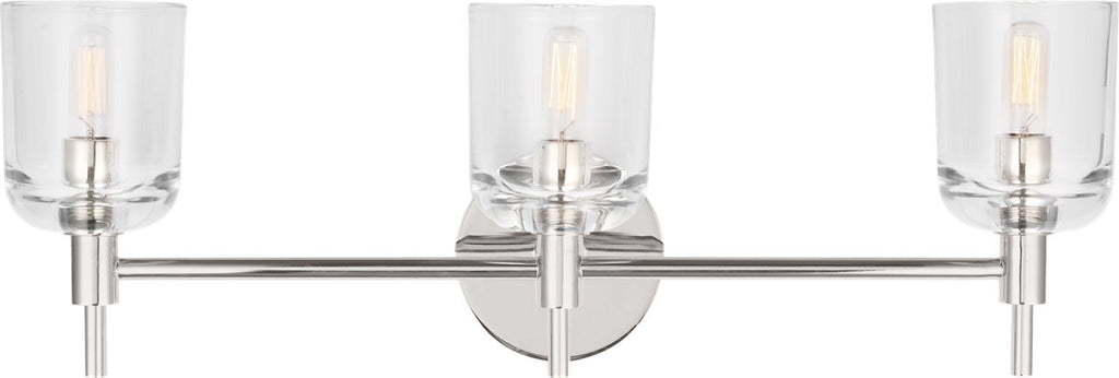 Hartley 3 - Light Vanity Polished Nickel