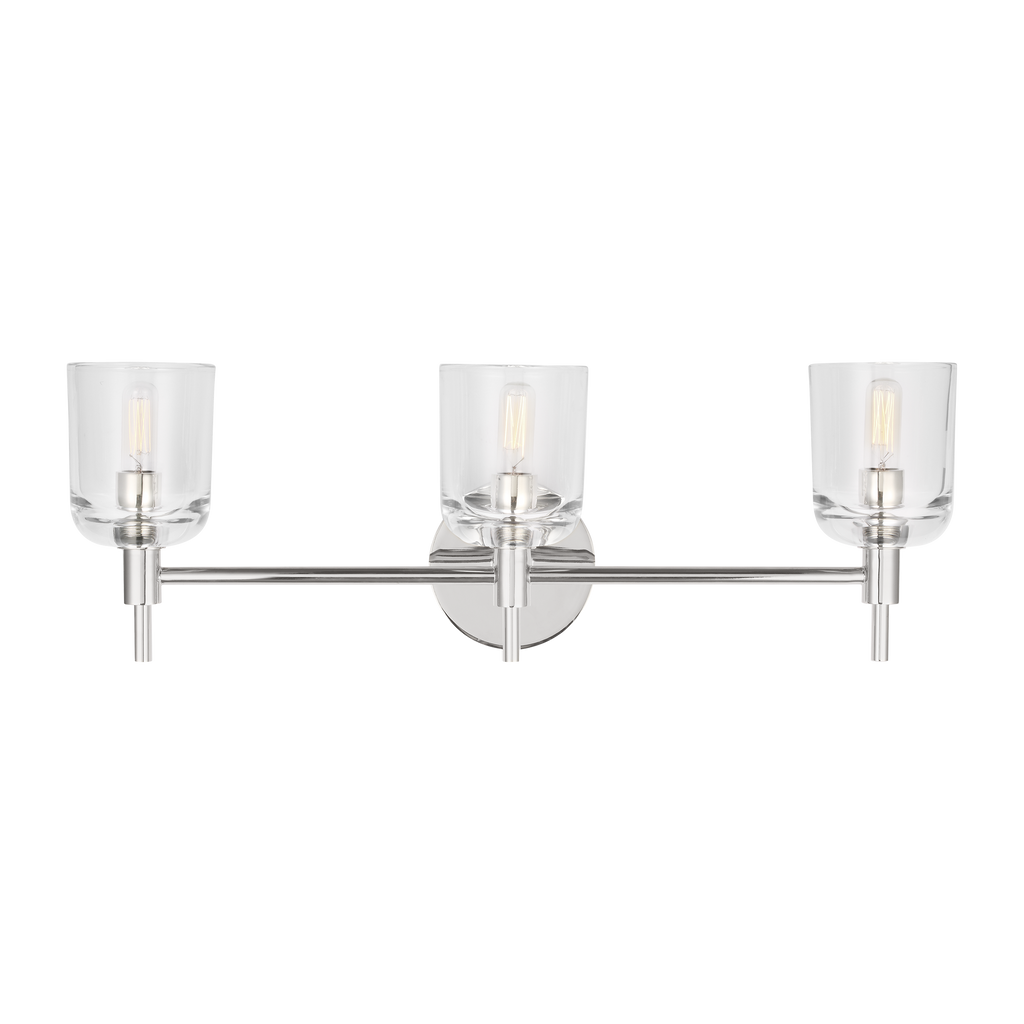 Hartley 3 - Light Vanity Polished Nickel