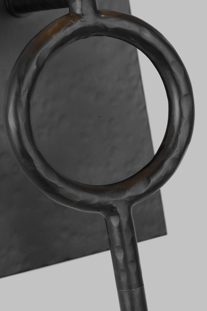 Montour Large Sconce Aged Iron
