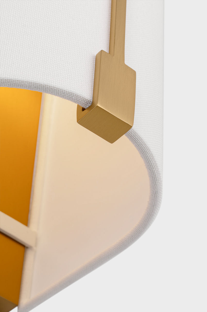 Bergen Medium Sconce Burnished Brass