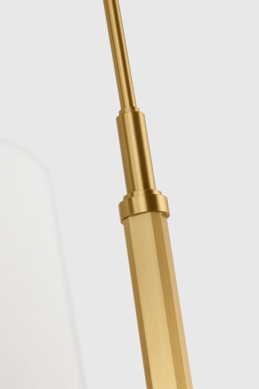 Danica Large Linear Chandelier Burnished Brass