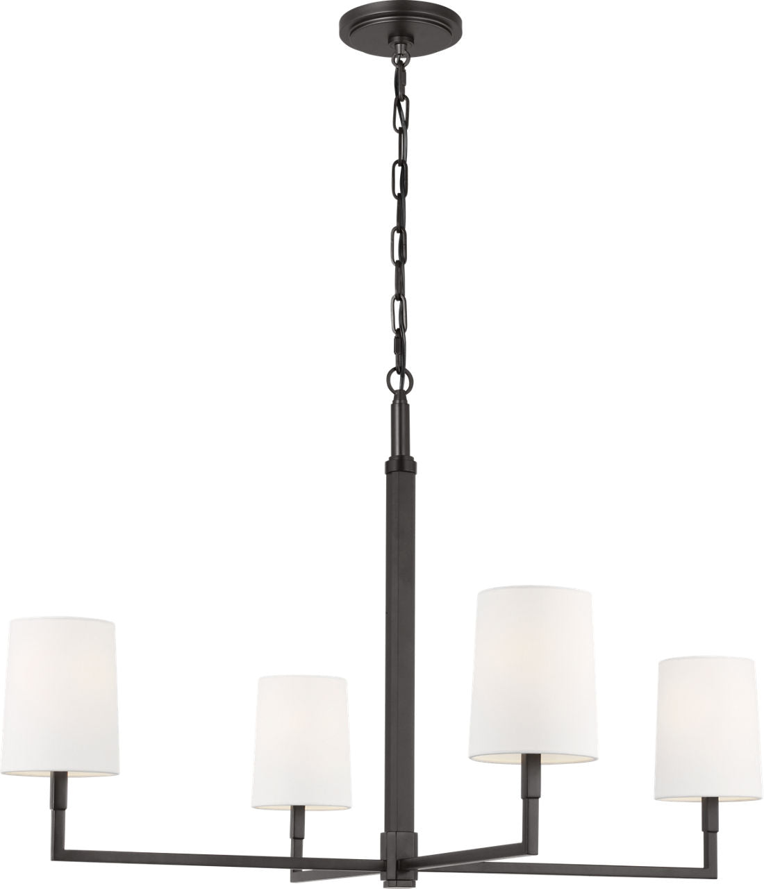 Danica Large Chandelier Aged Iron