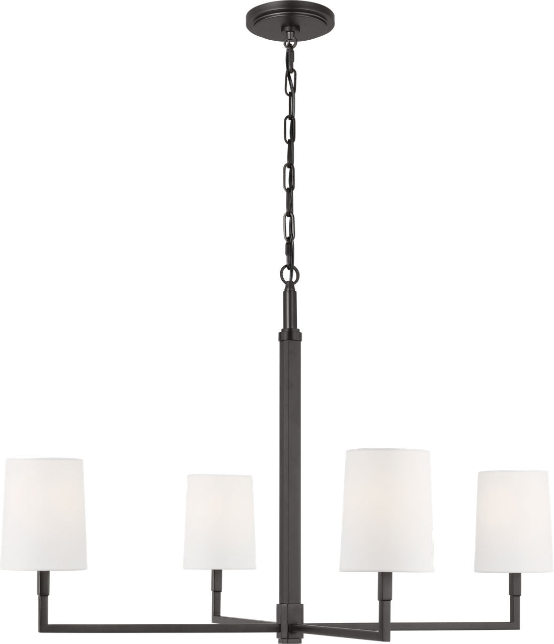 Danica Large Chandelier Aged Iron