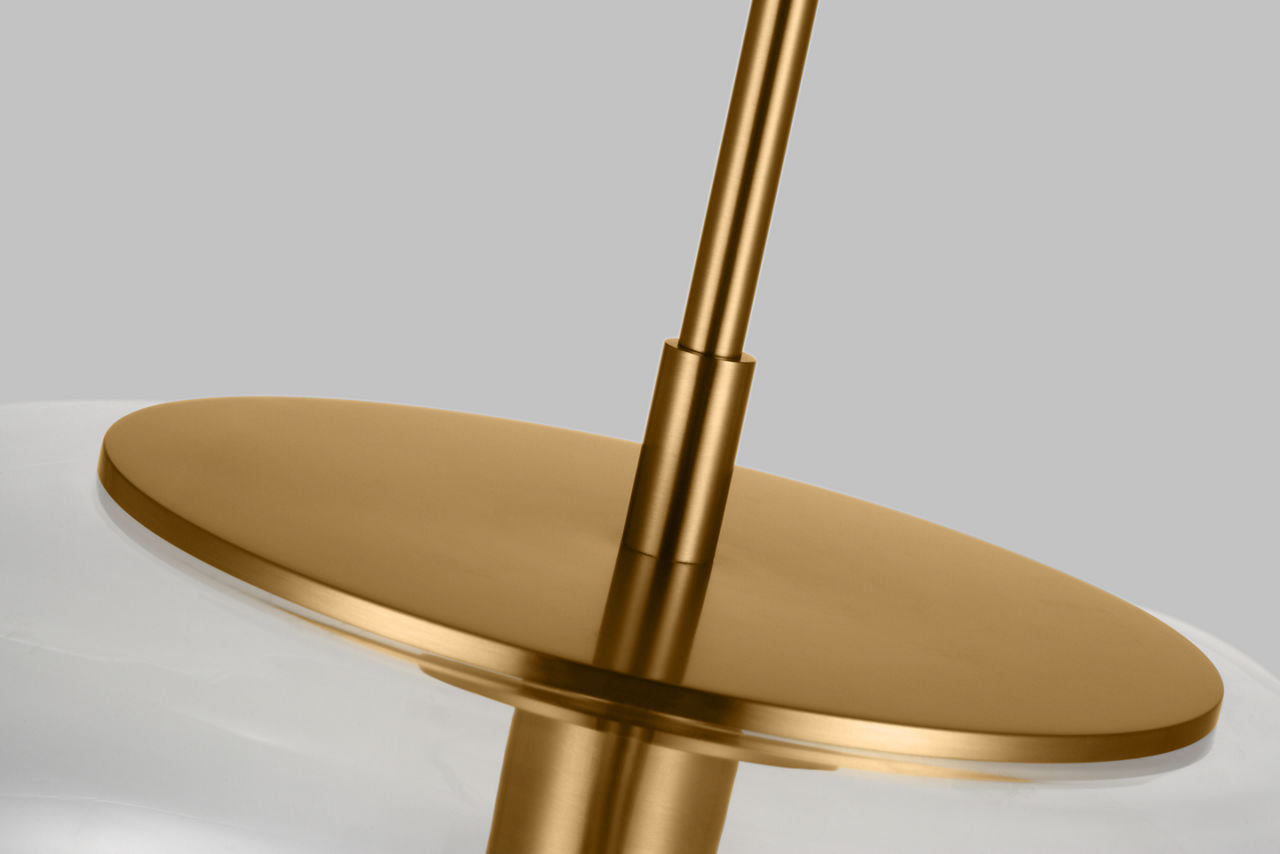 Largo Extra Large Pendant Burnished Brass