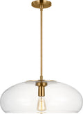 Largo Extra Large Pendant Burnished Brass