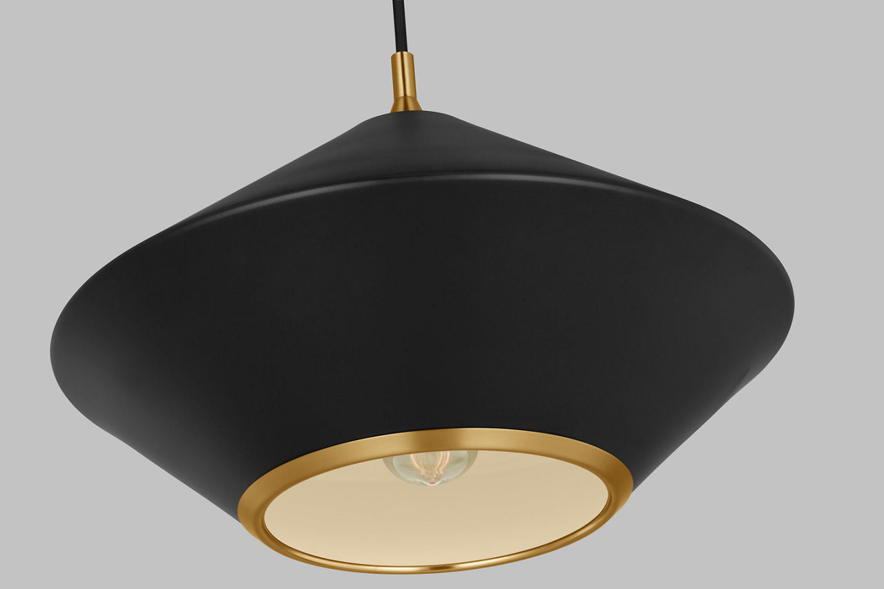Stanza Extra Large Pendant Midnight Black