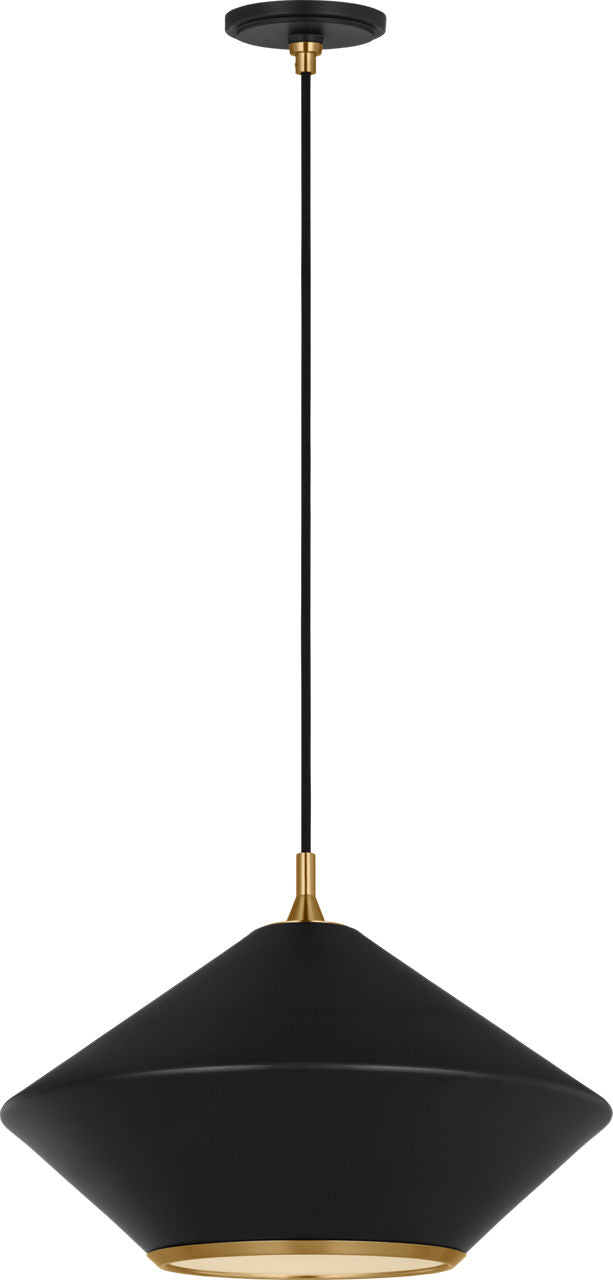 Stanza Extra Large Pendant Midnight Black