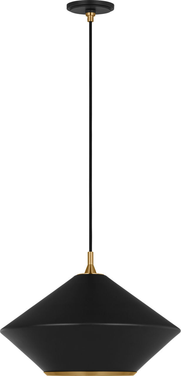 Stanza Extra Large Pendant Midnight Black