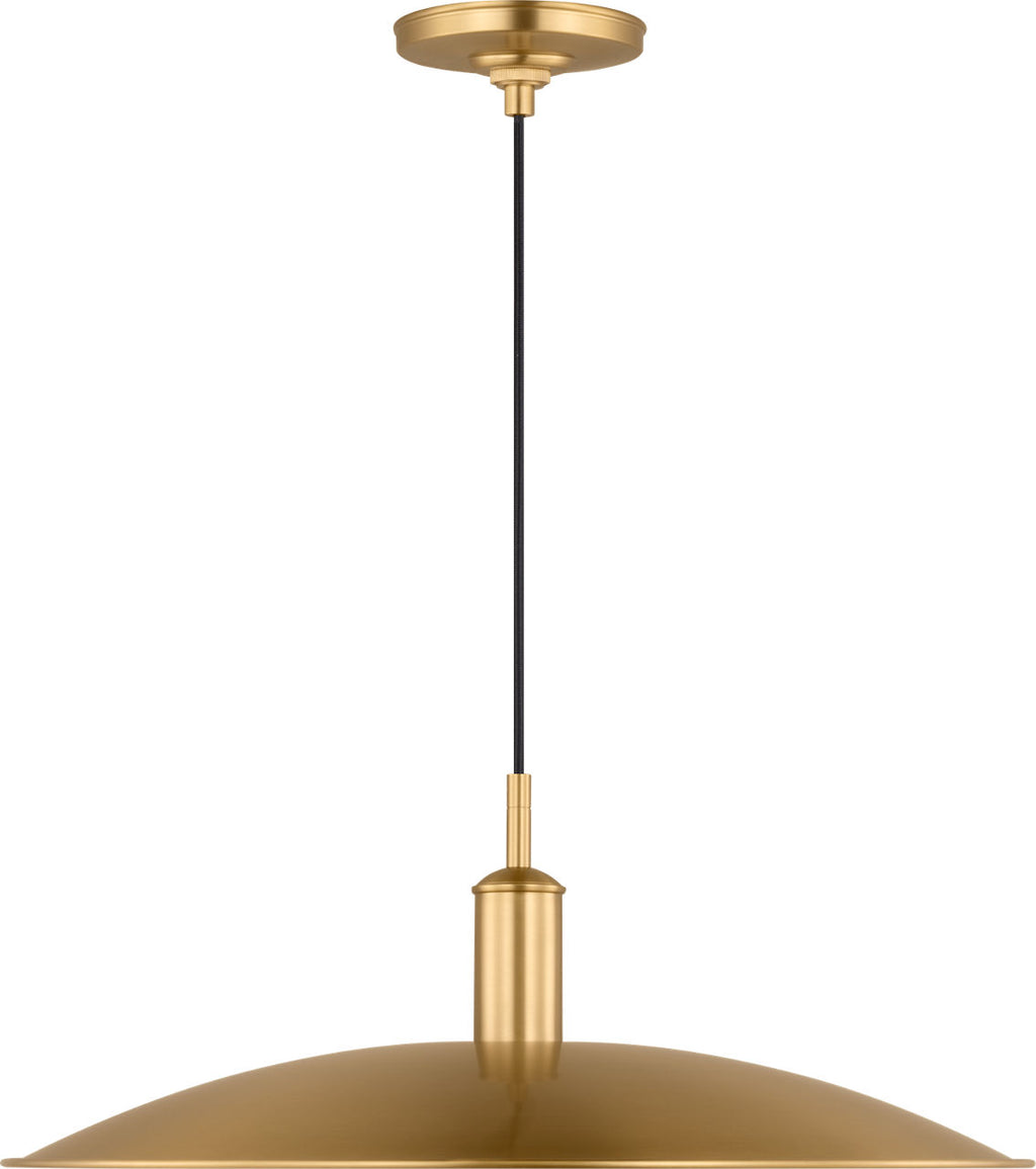 Dash Medium Pendant Burnished Brass Bulbs Inc
