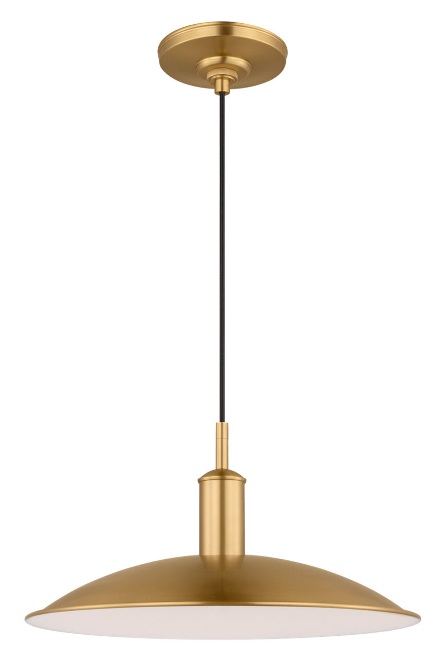 Dash Small Pendant Burnished Brass Bulbs Inc