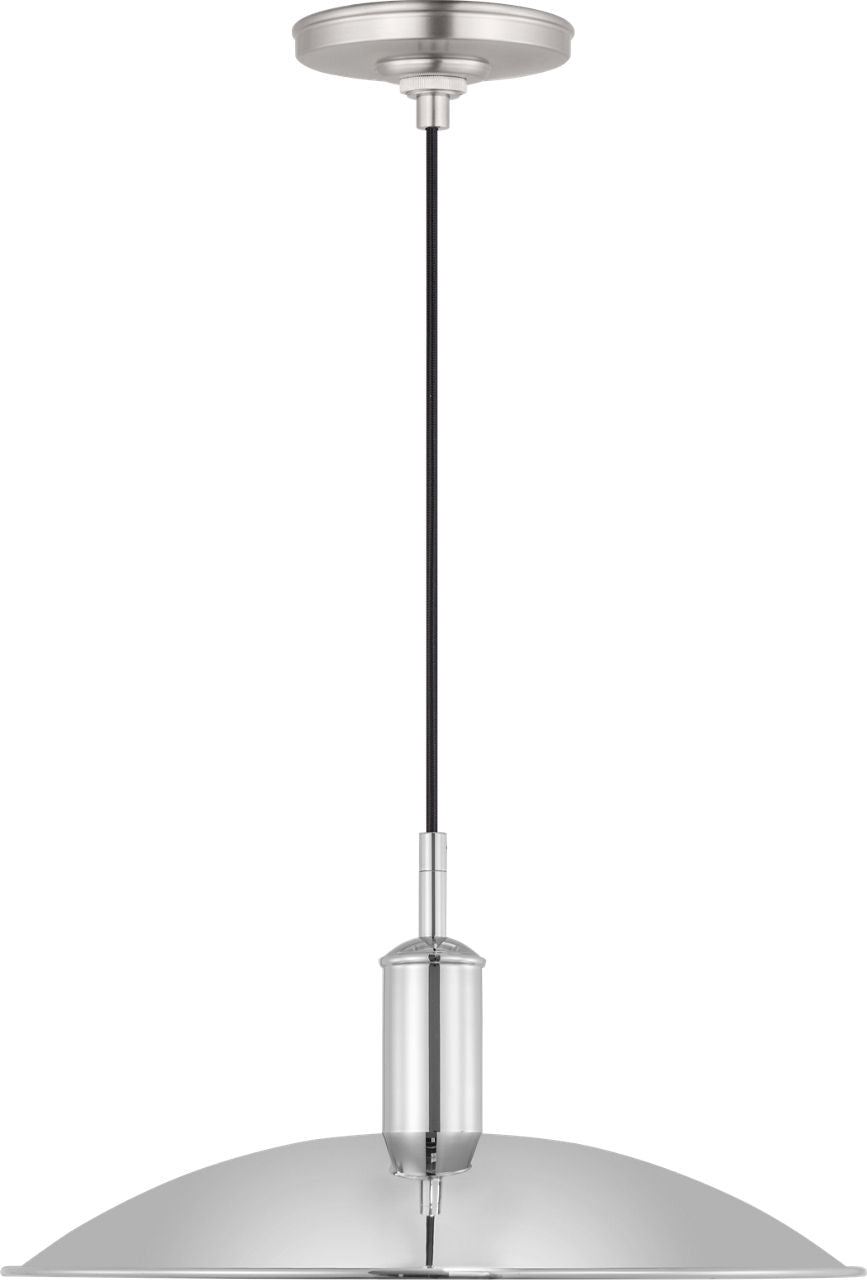 Dash Small Pendant Polished Nickel Bulbs Inc