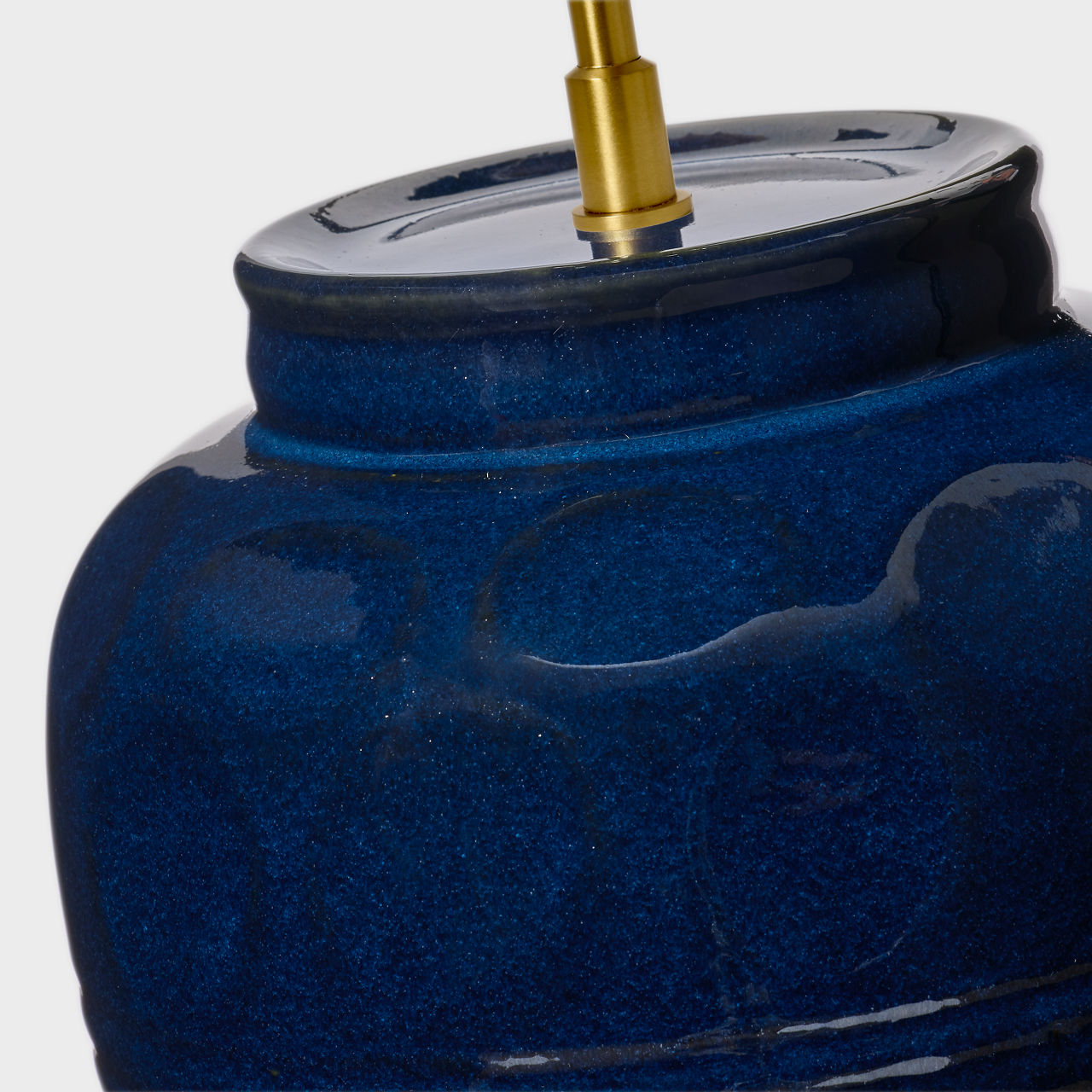 Selena Medium Table Lamp Mix Blue Brown