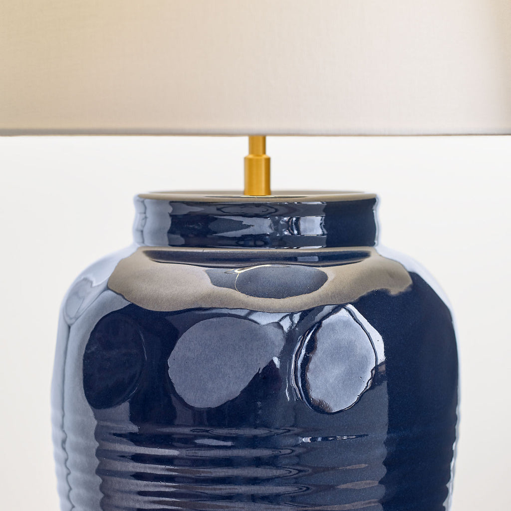 Selena Medium Table Lamp Mix Blue Brown