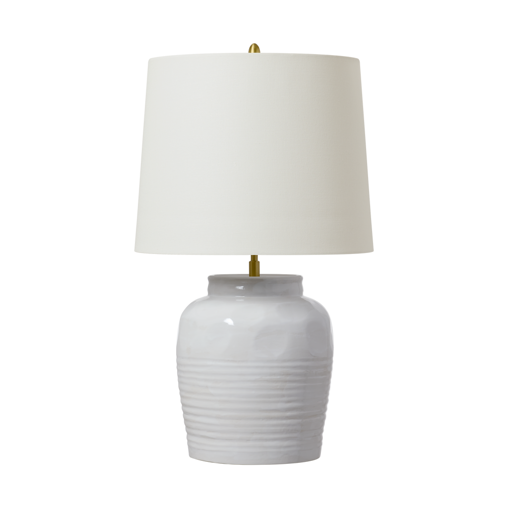 Selena Medium Table Lamp Natural White