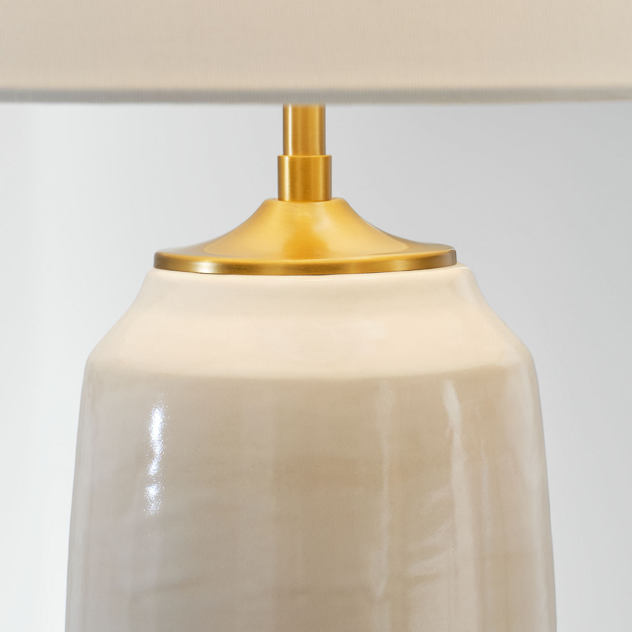 Cato Medium Table Lamp Natural White