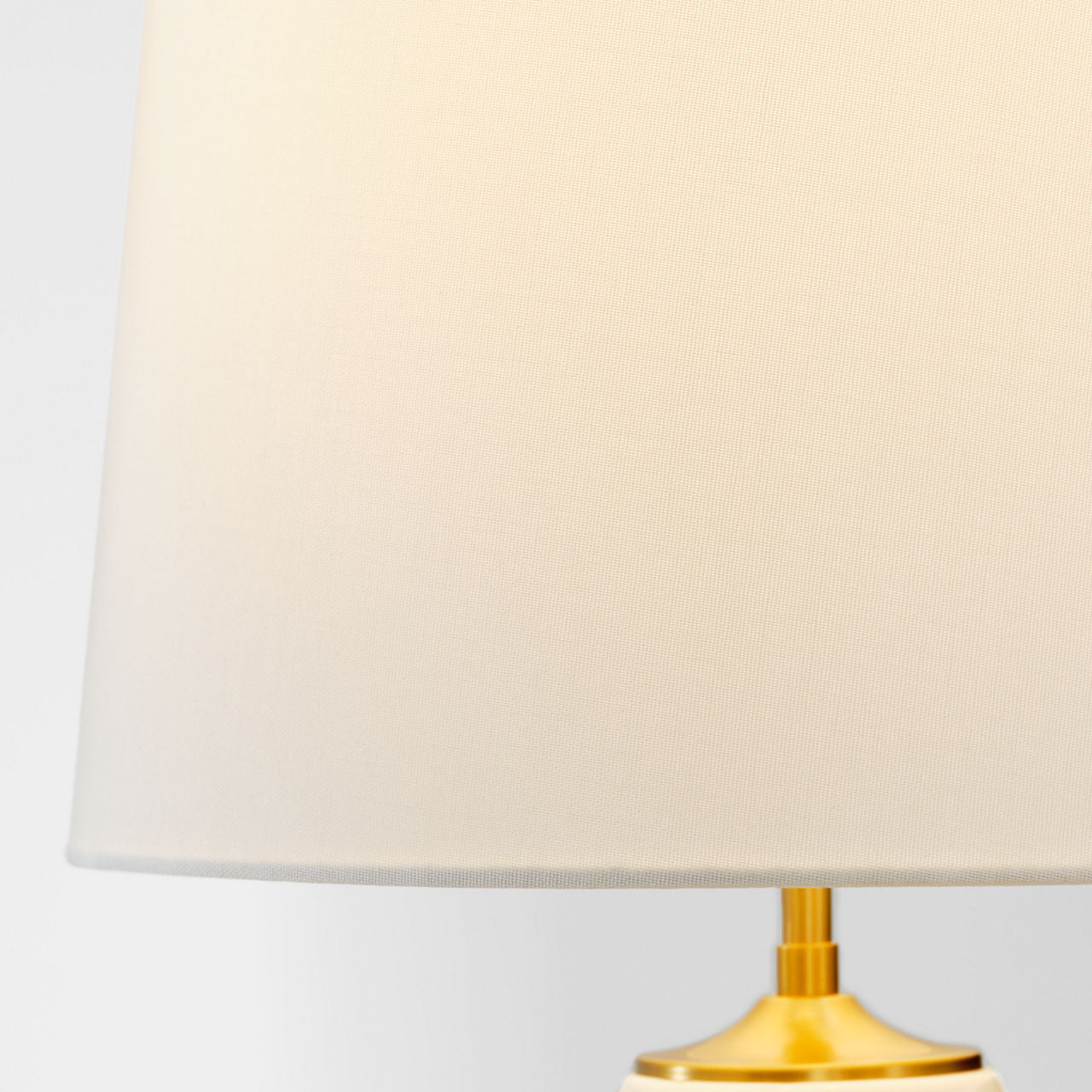 Cato Medium Table Lamp Natural White