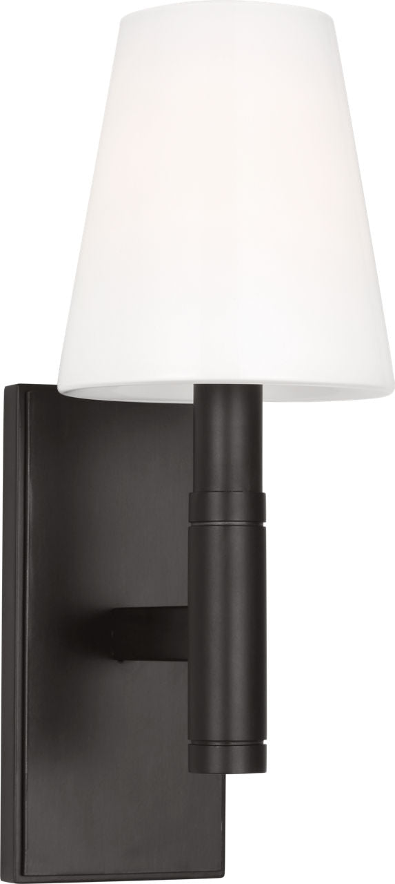 Beckham Classic Rectangular Sconce | Aged Iron