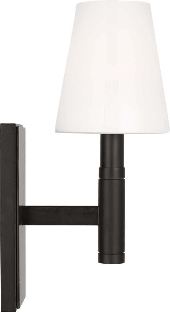 Beckham Classic Rectangular Sconce | Aged Iron