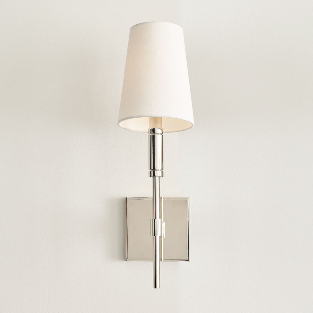 Beckham Classic Sconce | Polished Nickel