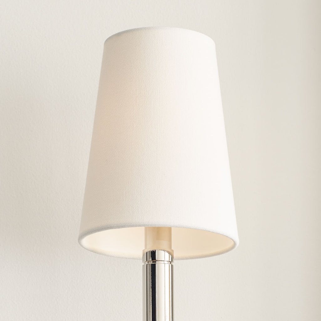 Beckham Classic Sconce | Polished Nickel