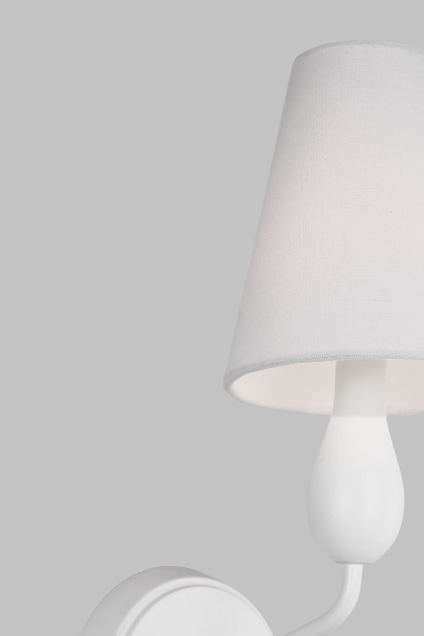 Ziba Small Sconce Matte White