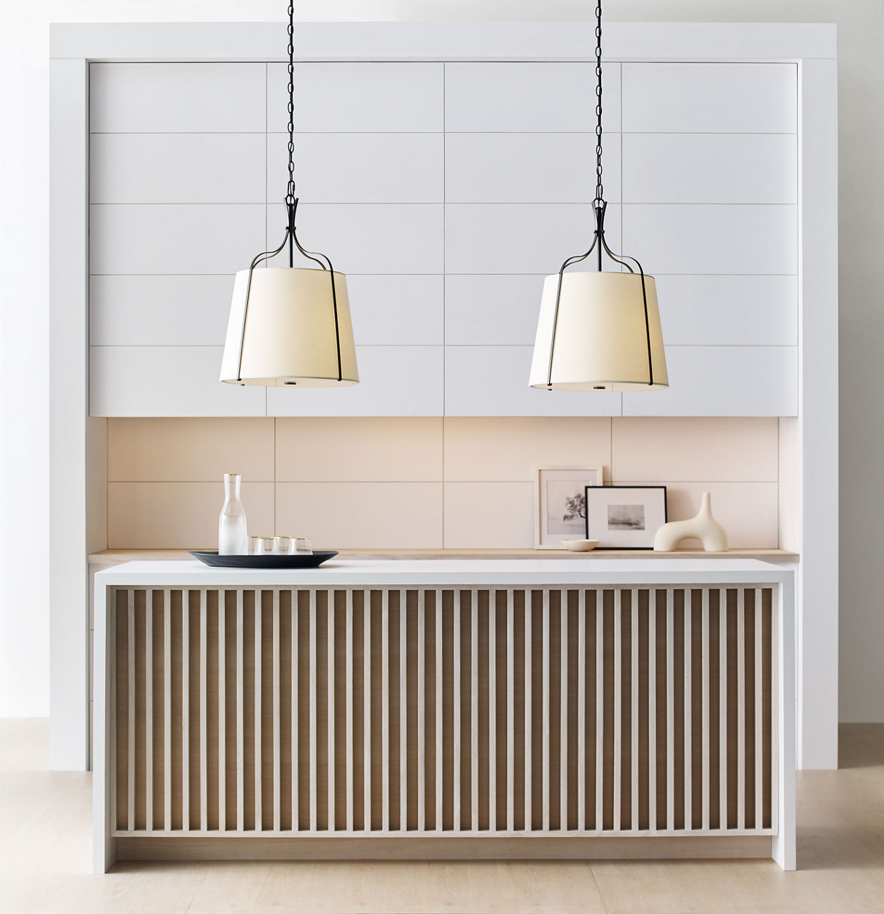 Leander Medium Hanging Shade Smith Steel