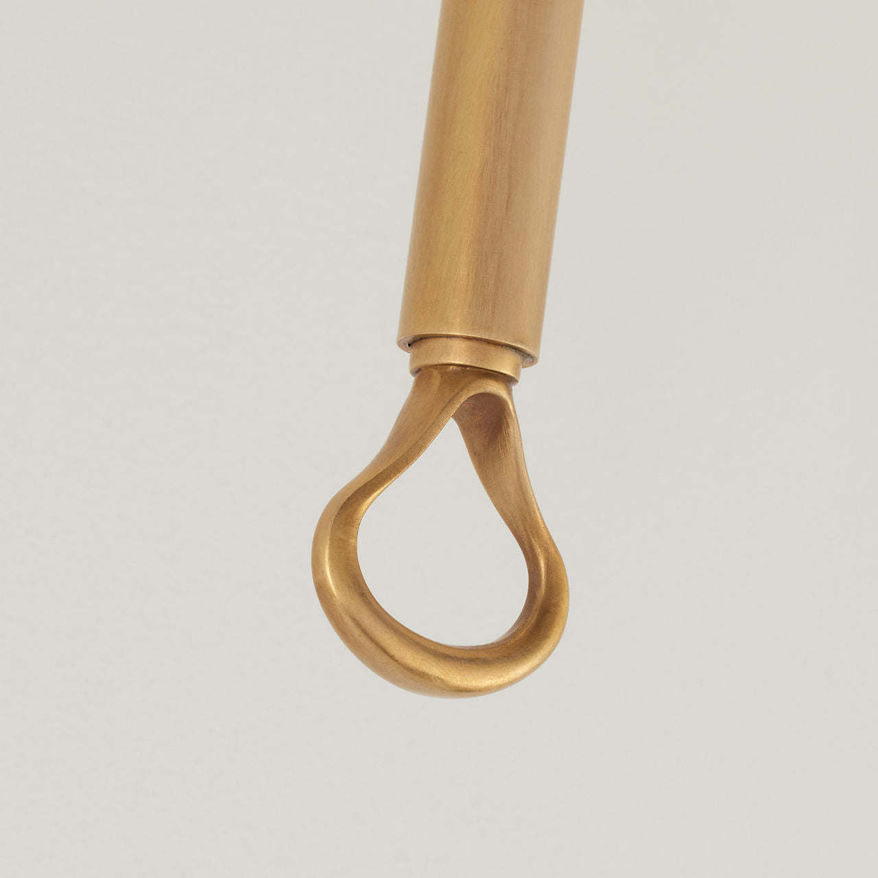 Griffin Sconce | Hand-Rubbed Antique Brass and Saddle Leather | Linen Shade