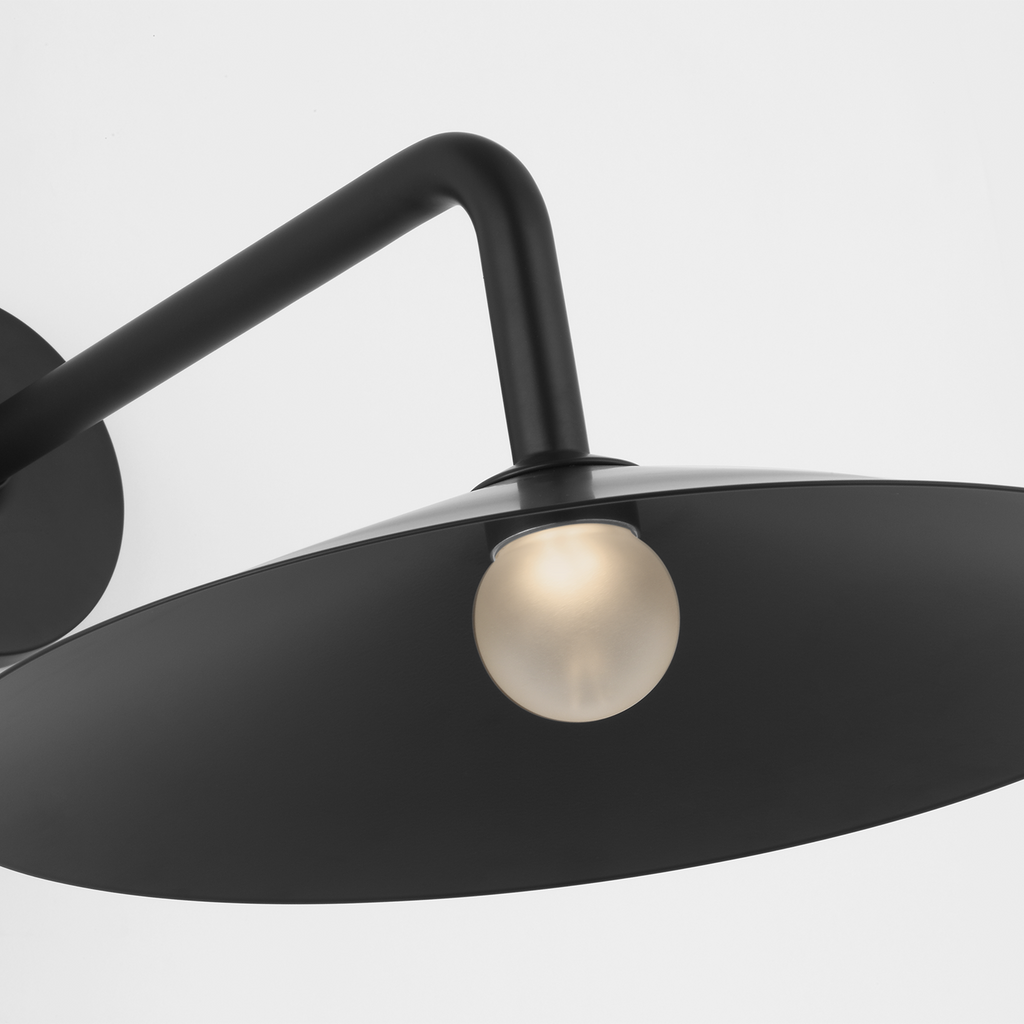 Ponce 9" Sconce | Modern Iron | Modern Iron Shade