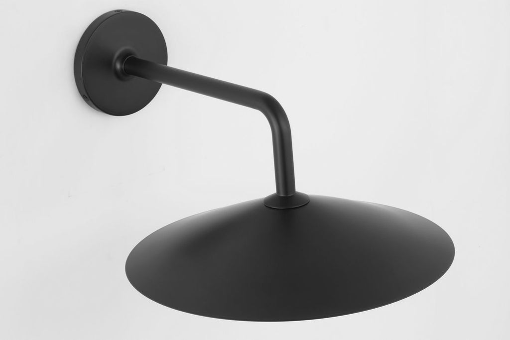 Ponce 9" Sconce | Modern Iron | Modern Iron Shade