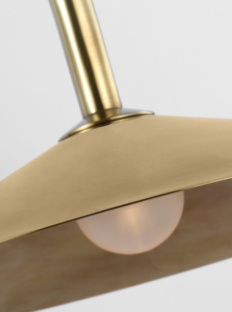 Ponce 9" Articulating Sconce | Hand-Rubbed Antique Brass | Hand-Rubbed Antique Brass Shade