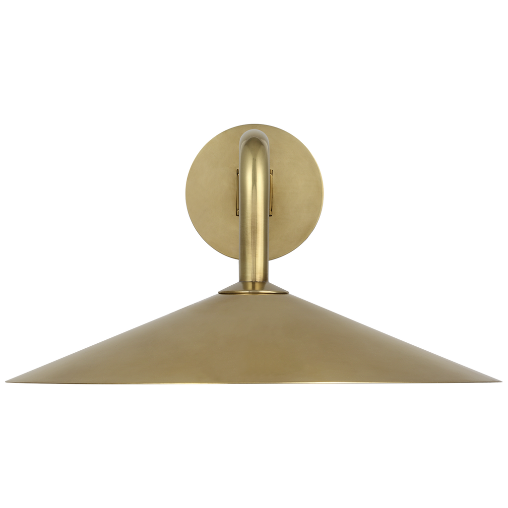 Ponce 9" Articulating Sconce | Hand-Rubbed Antique Brass | Hand-Rubbed Antique Brass Shade