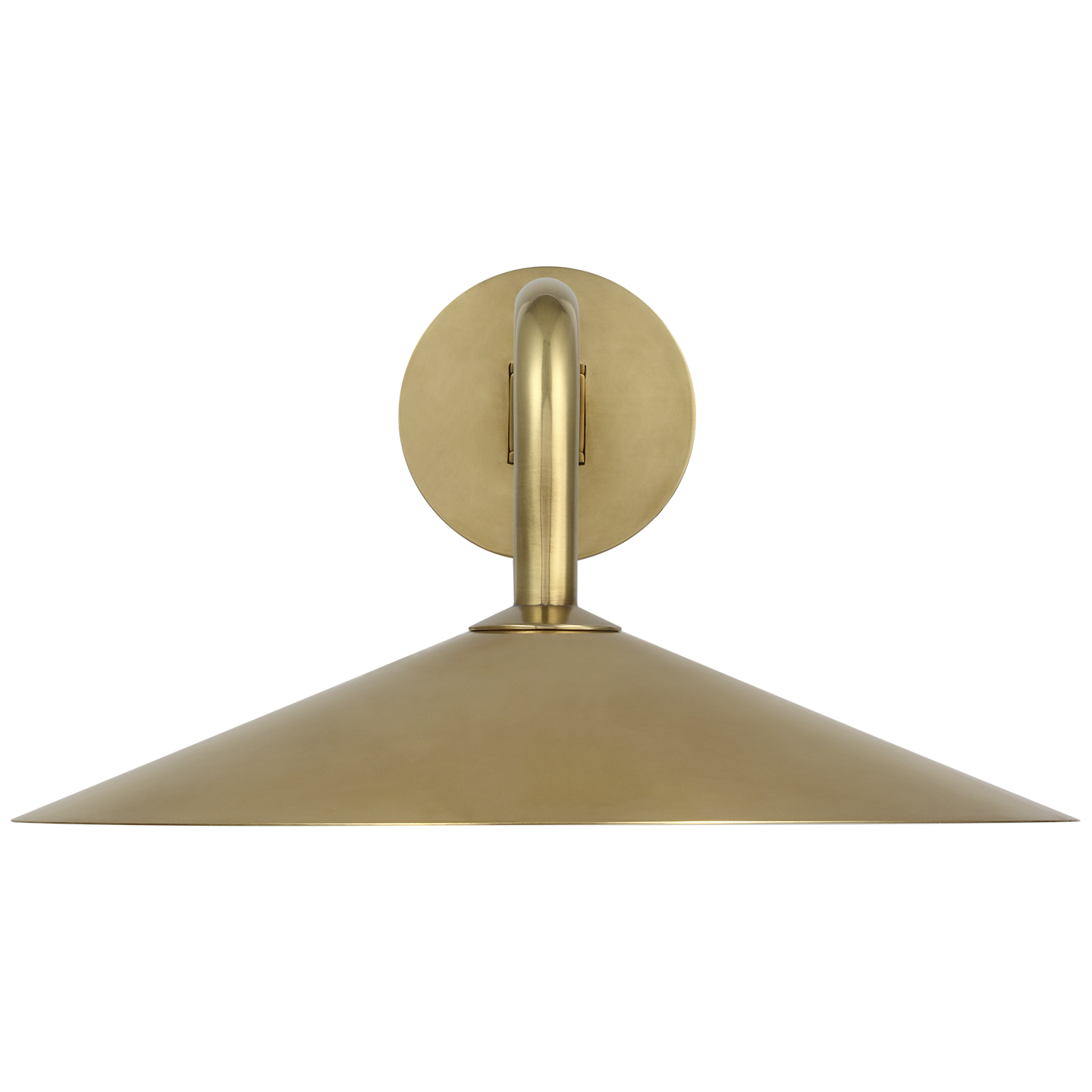 Ponce 9" Articulating Sconce | Hand-Rubbed Antique Brass | Hand-Rubbed Antique Brass Shade
