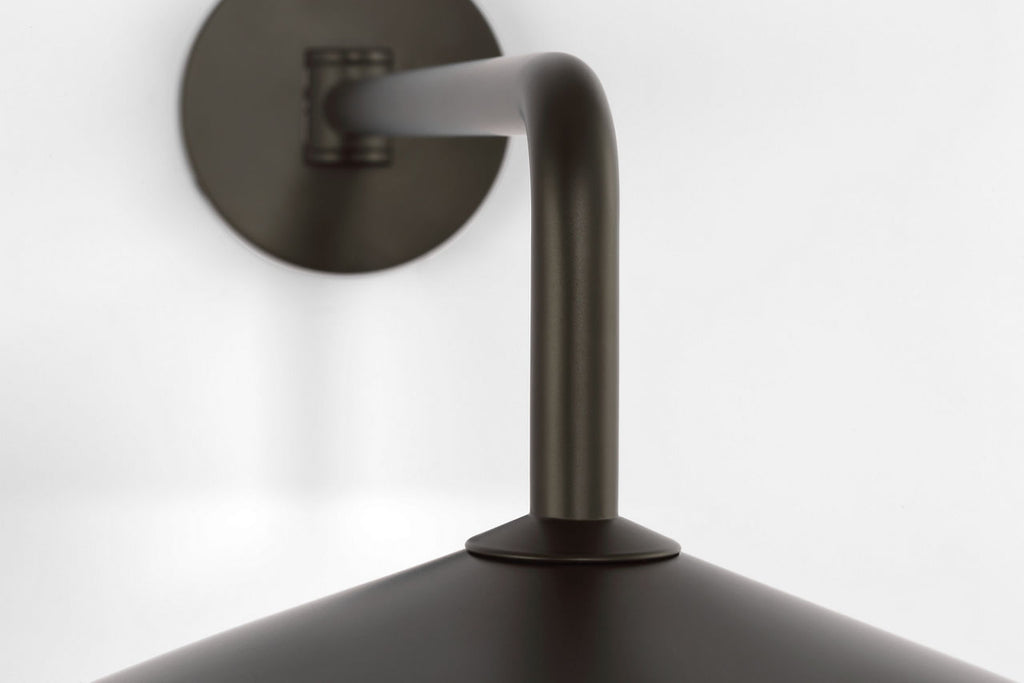 Ponce 9" Articulating Sconce | Modern Iron | Modern Iron Shade