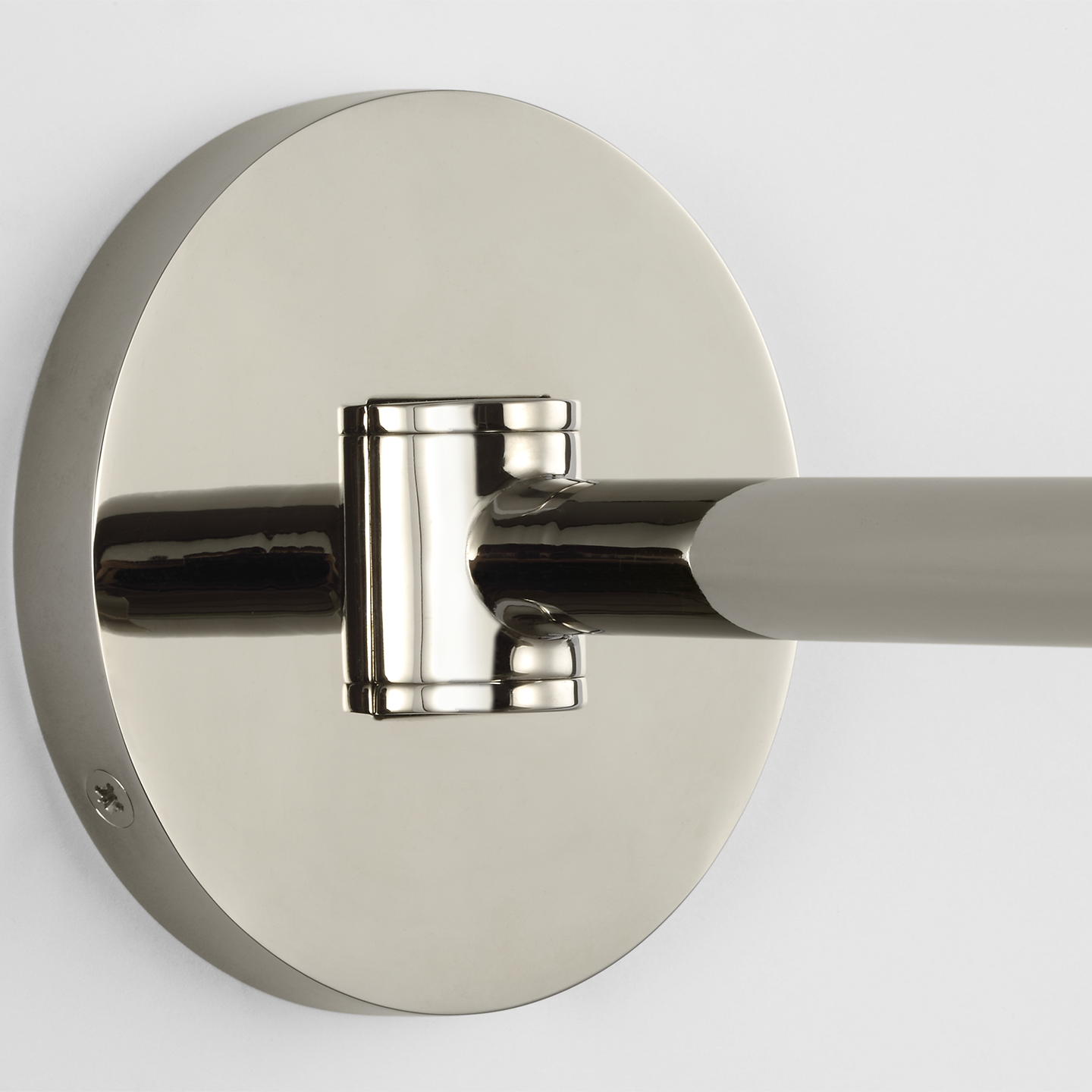 Ponce 9" Articulating Sconce | Polished Nickel | Polished Nickel Shade