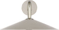 Ponce 9" Articulating Sconce | Polished Nickel | Polished Nickel Shade
