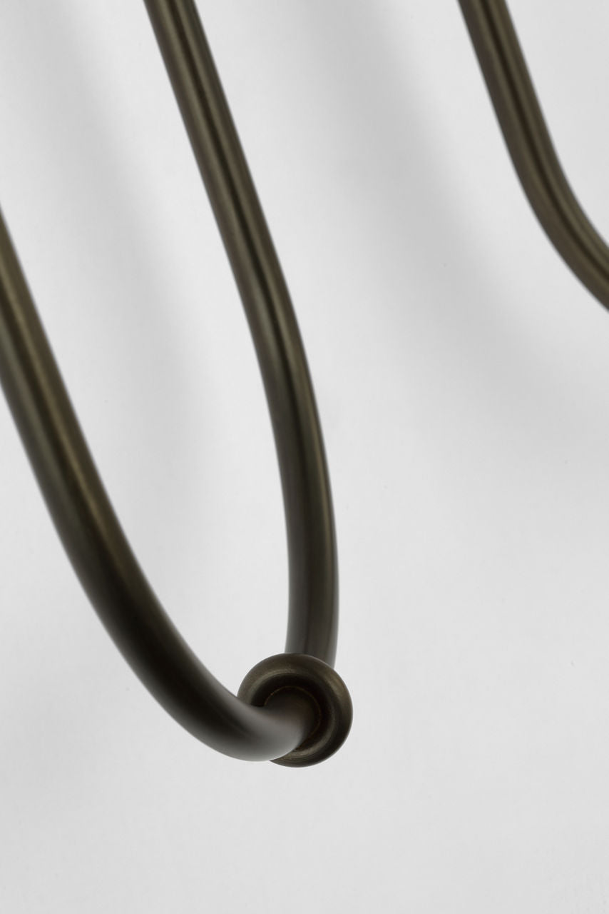 Ingela 24" Double Sconce | Modern Iron | Silk Pleat Shades