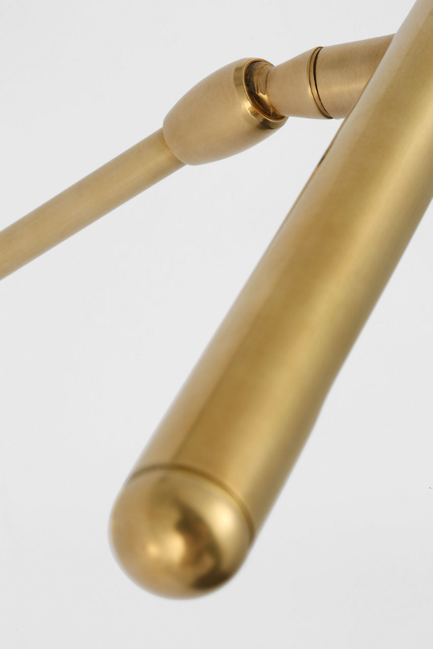Emery 12" Picture Light | Hand-Rubbed Antique Brass