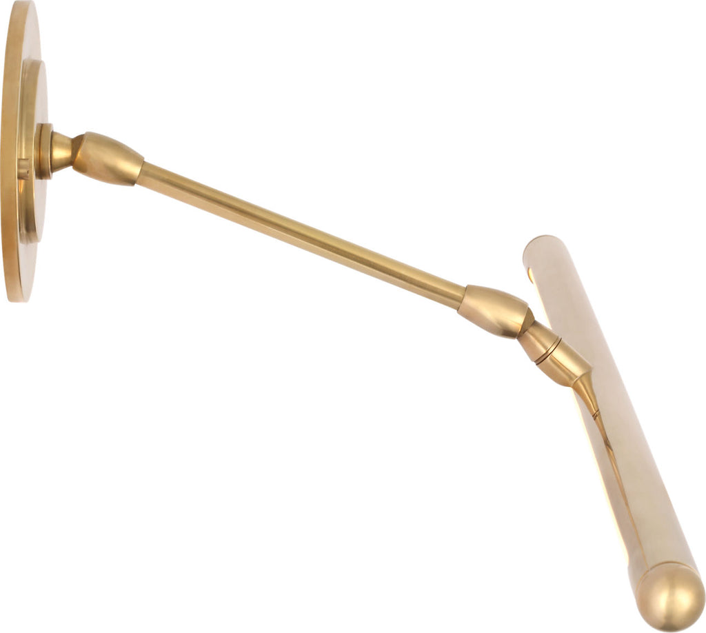 Emery 24" Picture Light | Hand-Rubbed Antique Brass