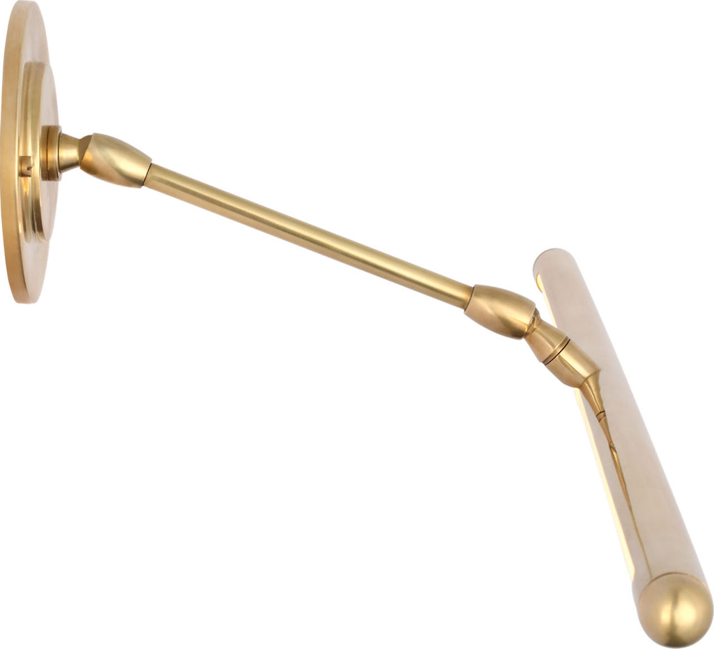 Emery 30" Picture Light | Hand-Rubbed Antique Brass