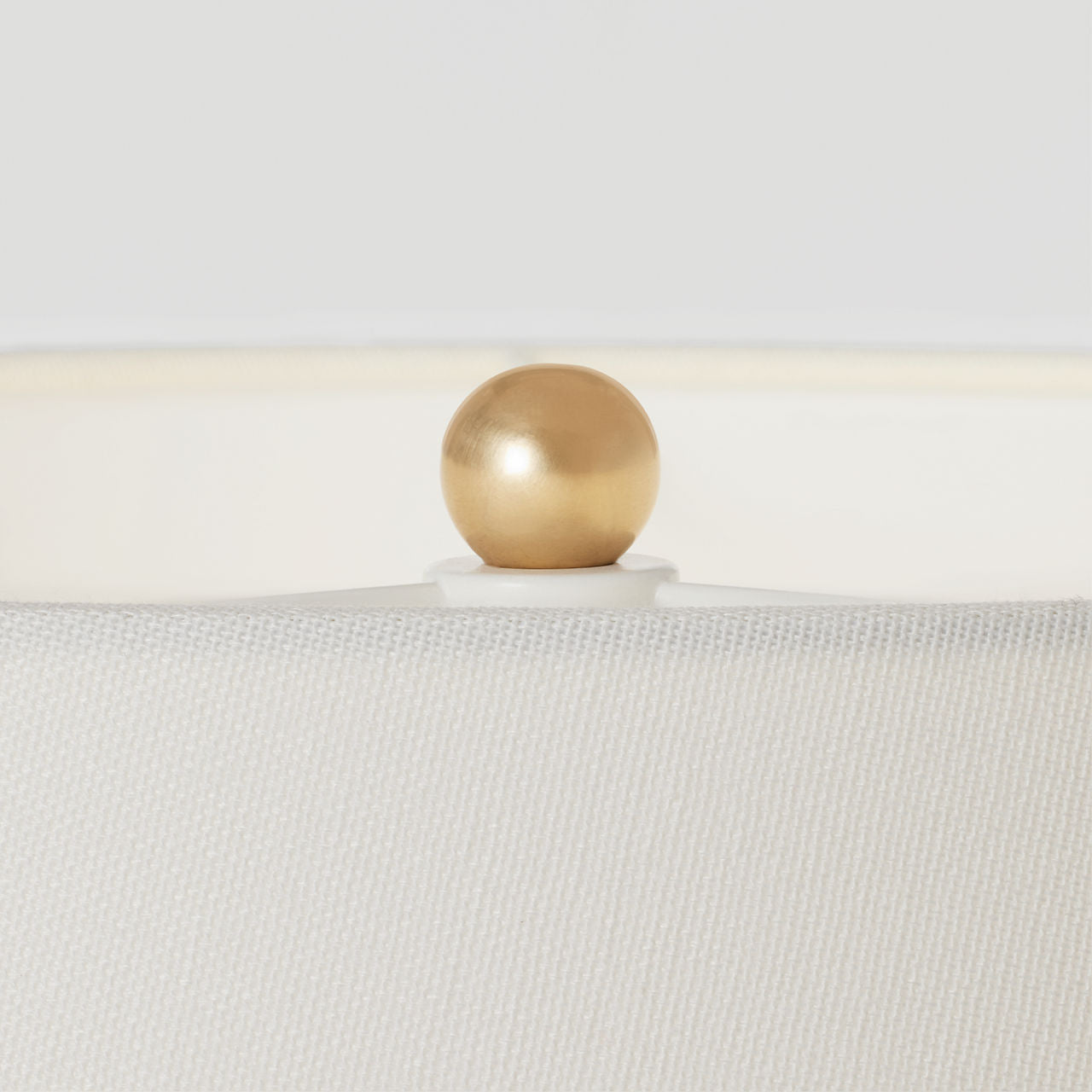Indra Medium Table Lamp | Silt Grey Ceramic | Linen Shade