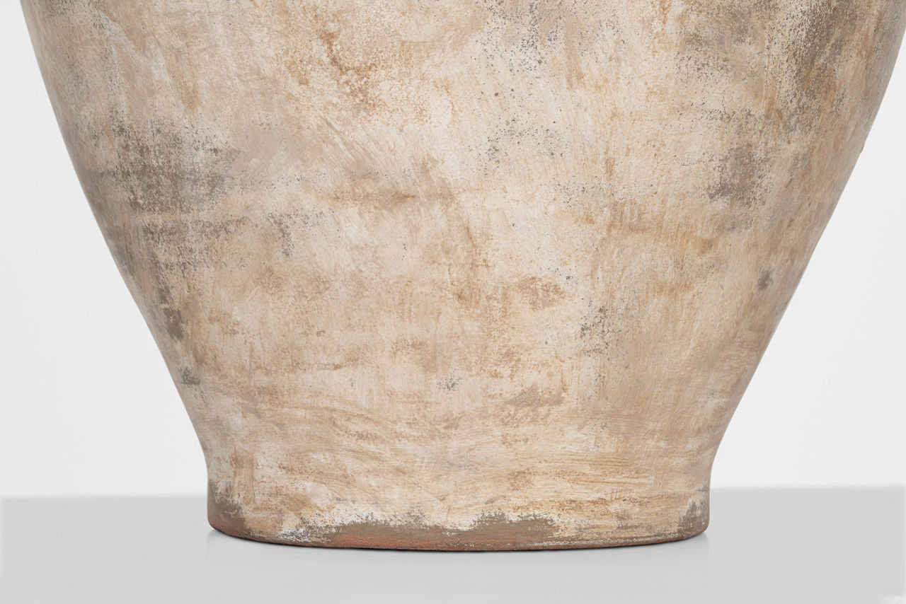 Fischer 36" Table Lamp | Rustic Terracotta | Linen Shade
