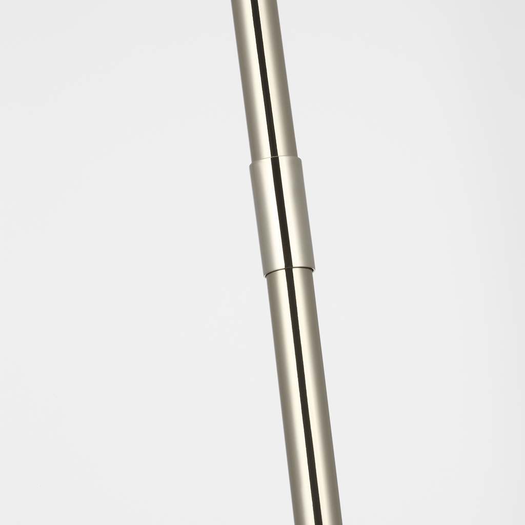 Ponce 13" Pendant | Polished Nickel | Polished Nickel Shade
