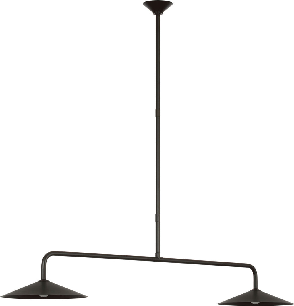 Ponce 62" Linear Pendant | Modern Iron | Modern Iron Shades