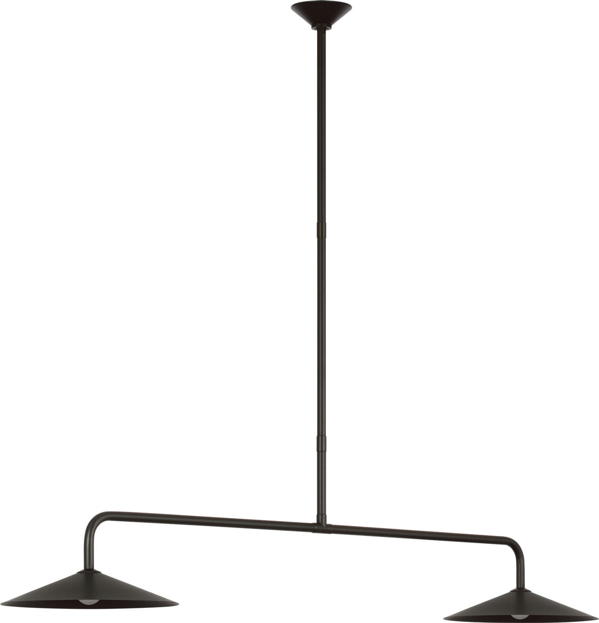 Ponce 62" Linear Pendant | Modern Iron | Modern Iron Shades