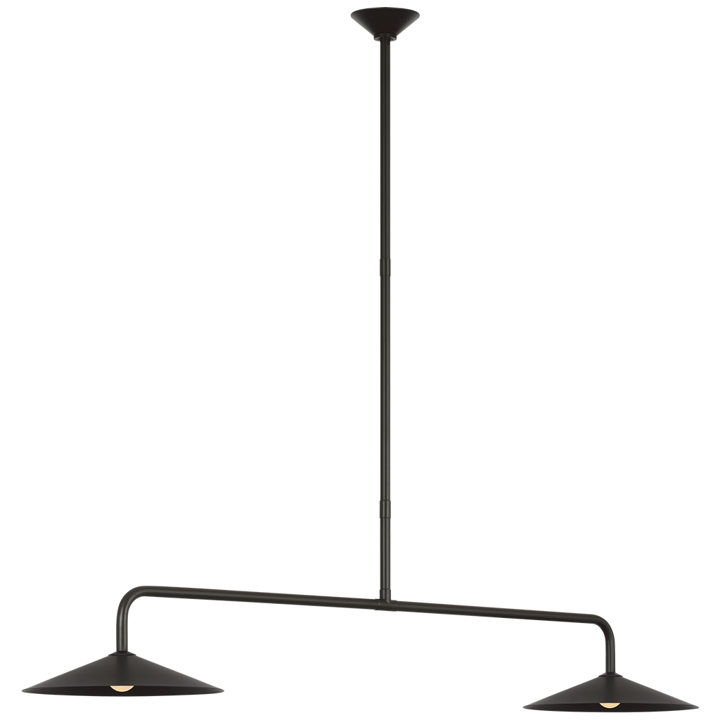 Ponce 62" Linear Pendant | Modern Iron | Modern Iron Shades